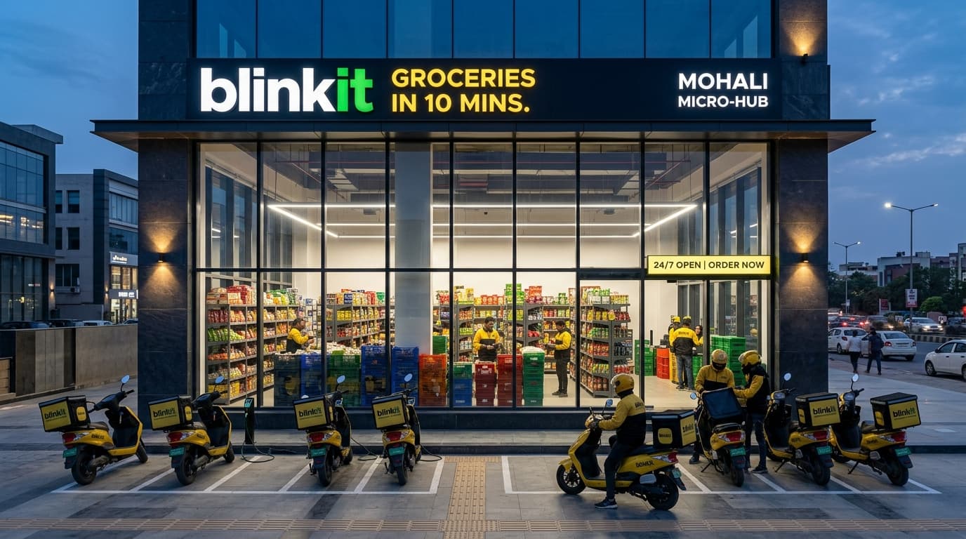 Blinkit Dark Store